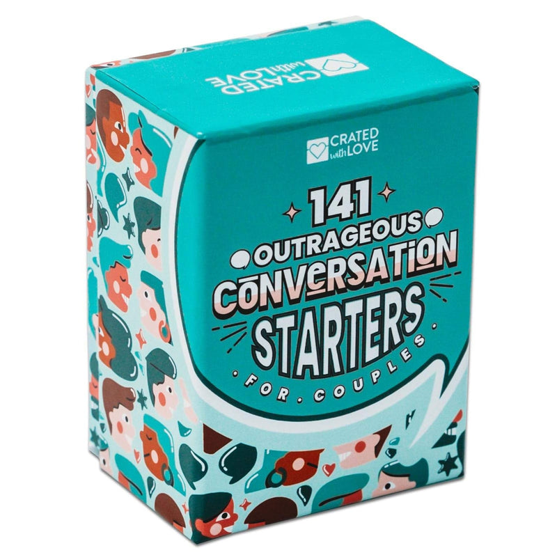141 Outrageous Conversation Starters for Couples by Crated with Love