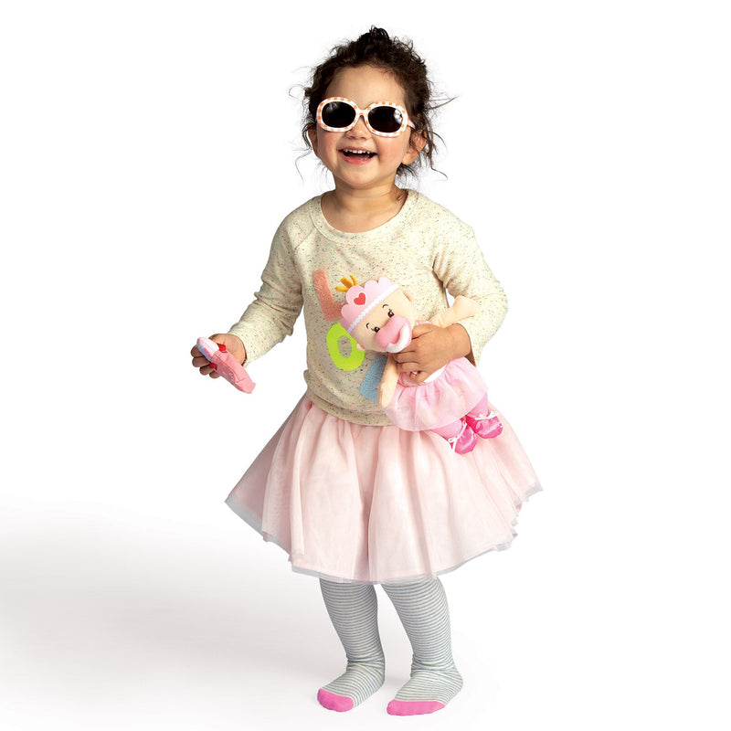 Wee Baby Stella peach Tiny Ballerina Set by Manhattan Toy