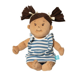 Baby Stella Beige Doll with Brown Pigtails by Manhattan Toy