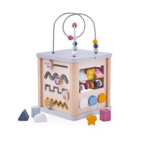 100% FSC Certified Activity Cube by Bigjigs Toys