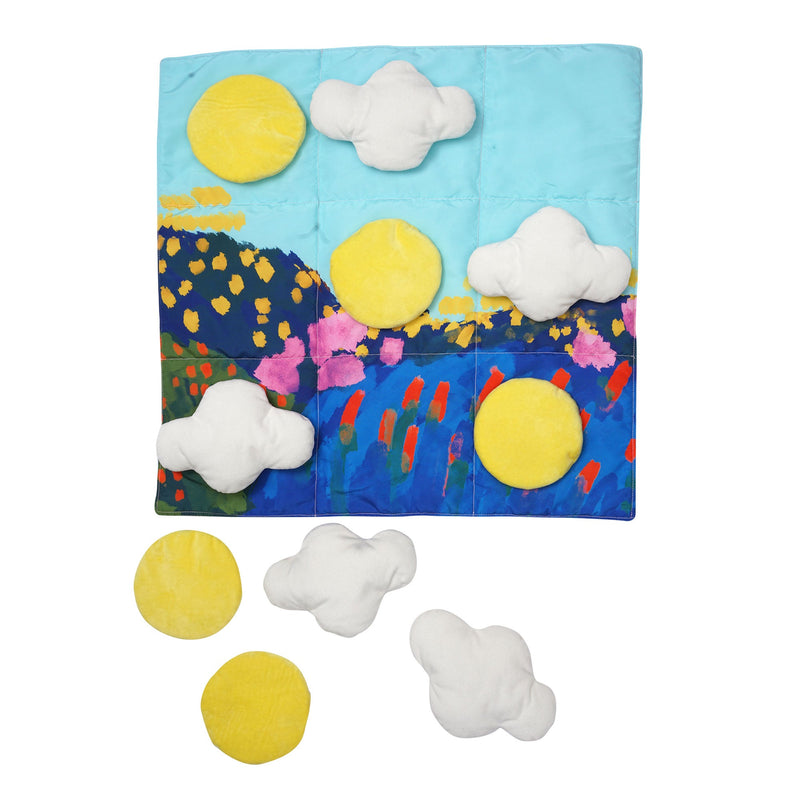 Sunny Day Floor Mat Tic Tac Toe by Manhattan Toy