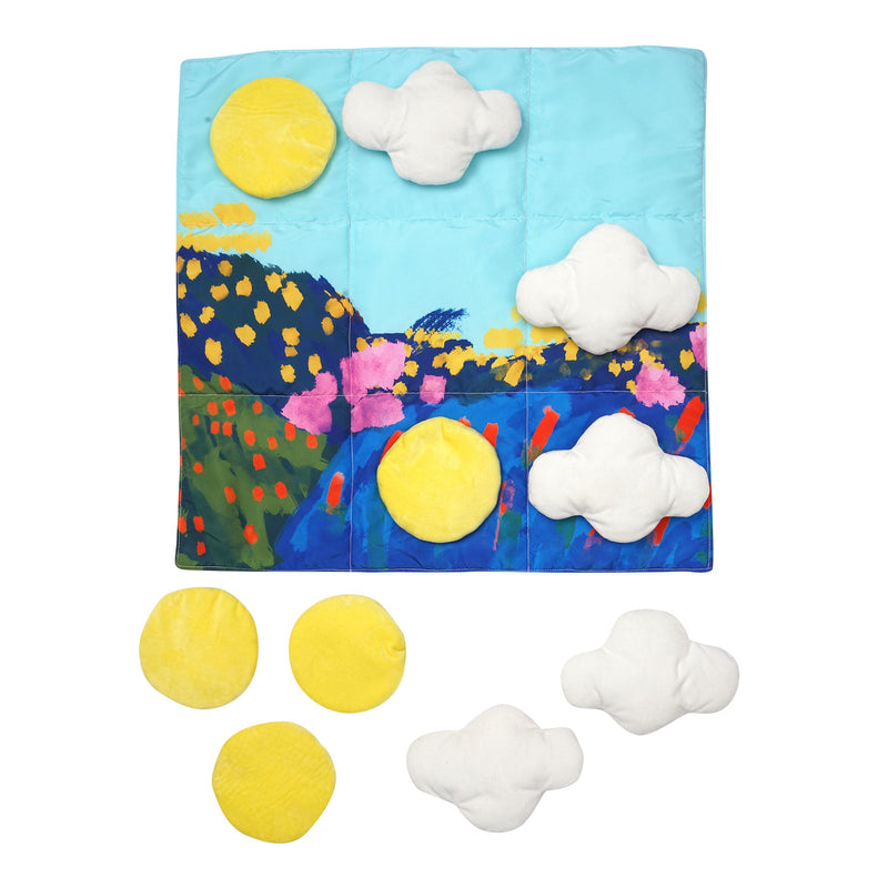 Sunny Day Floor Mat Tic Tac Toe by Manhattan Toy
