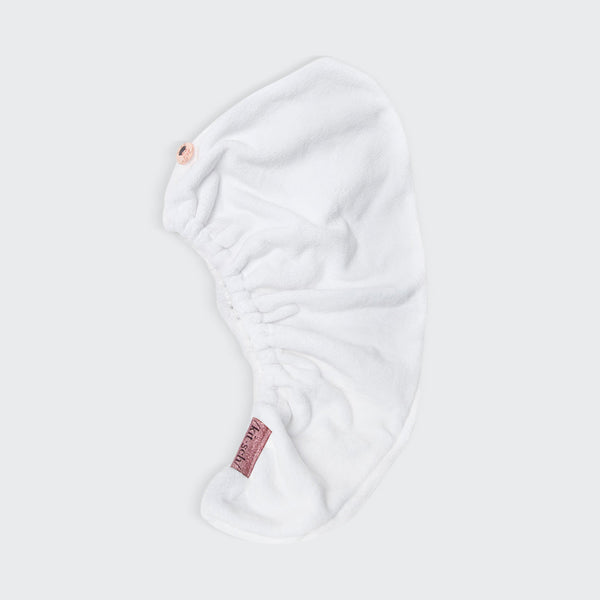 Microfiber Hair Towel - White by KITSCH