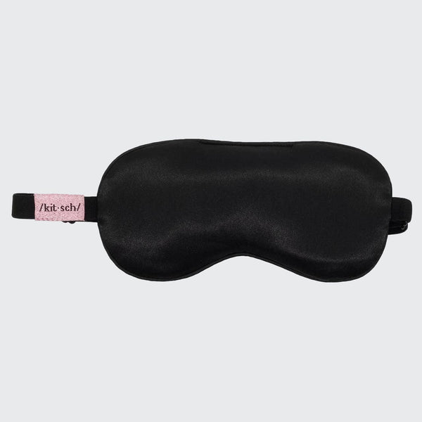 The Lavender Weighted Satin Eye Mask by KITSCH