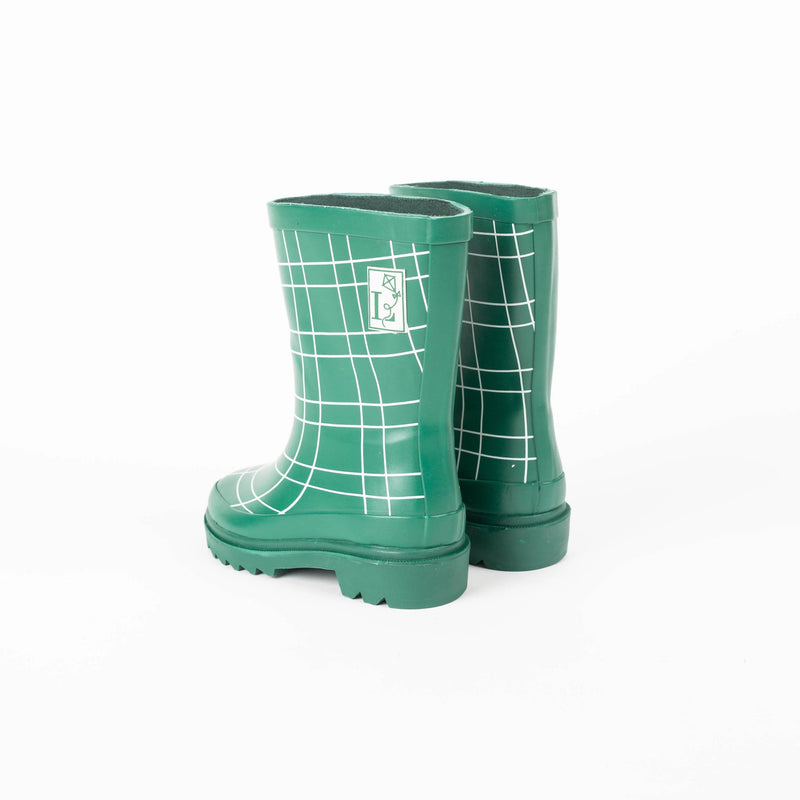 King's Cross Green Rain Boot by London Littles