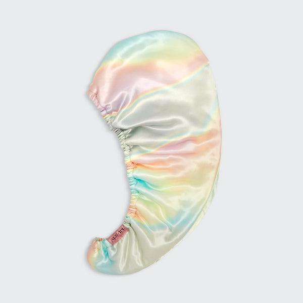 Satin-Wrapped Hair Towel - Aura by KITSCH