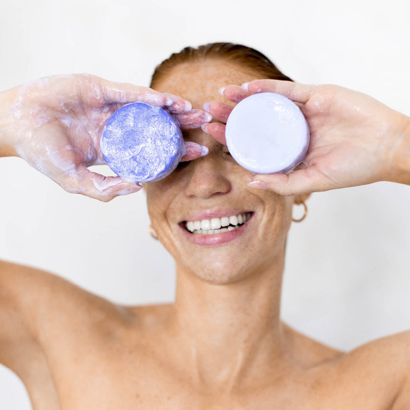 Purple Toning Solid Shampoo by KITSCH