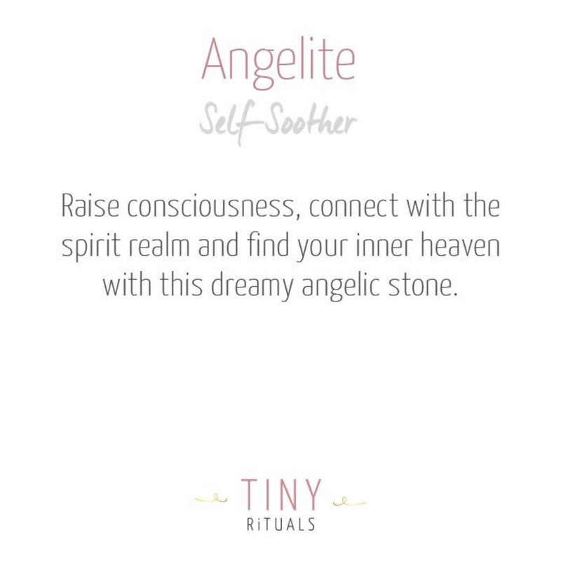 Angelite Energy Bracelet by Tiny Rituals