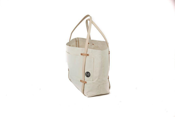 The Organic Cotton Natural Getaway Tote by Sturdy Brothers