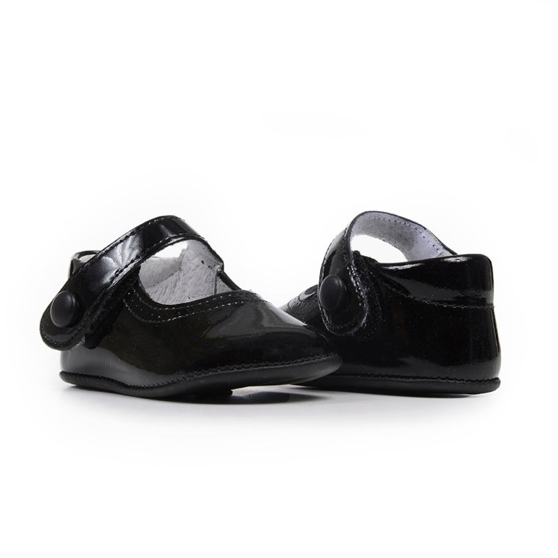 Childrenchic® My-First Black Patent Leather Mary Janes by childrenchic