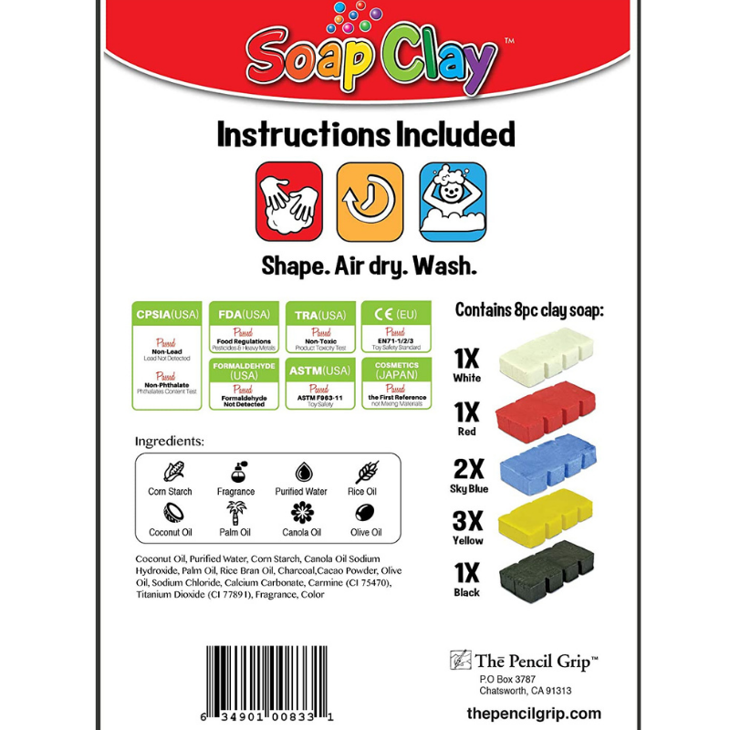 Soap Clay Kit, Transportation by The Pencil Grip, Inc.