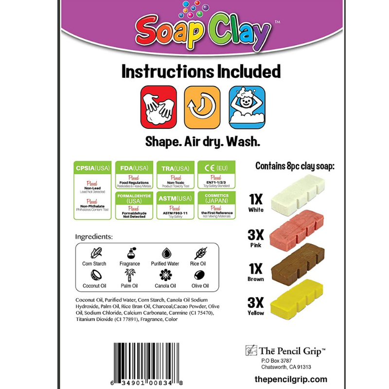 Soap Clay Kit, Macaroons by The Pencil Grip, Inc.