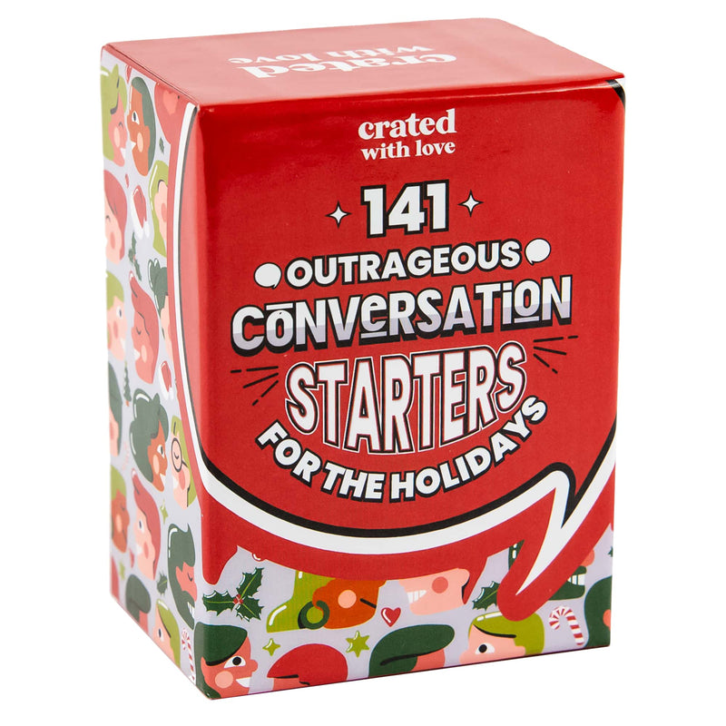 141 Outrageous Conversation Starters for the Holidays by Crated with Love