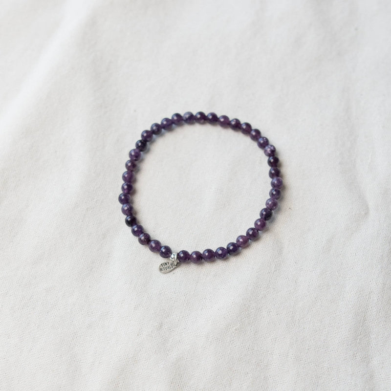 Lepidolite Energy Bracelet by Tiny Rituals