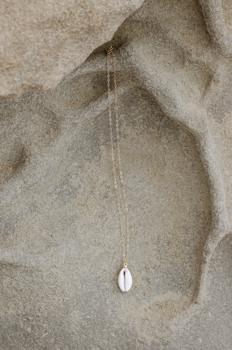 Cowrie Shell Necklace by Urth and Sea