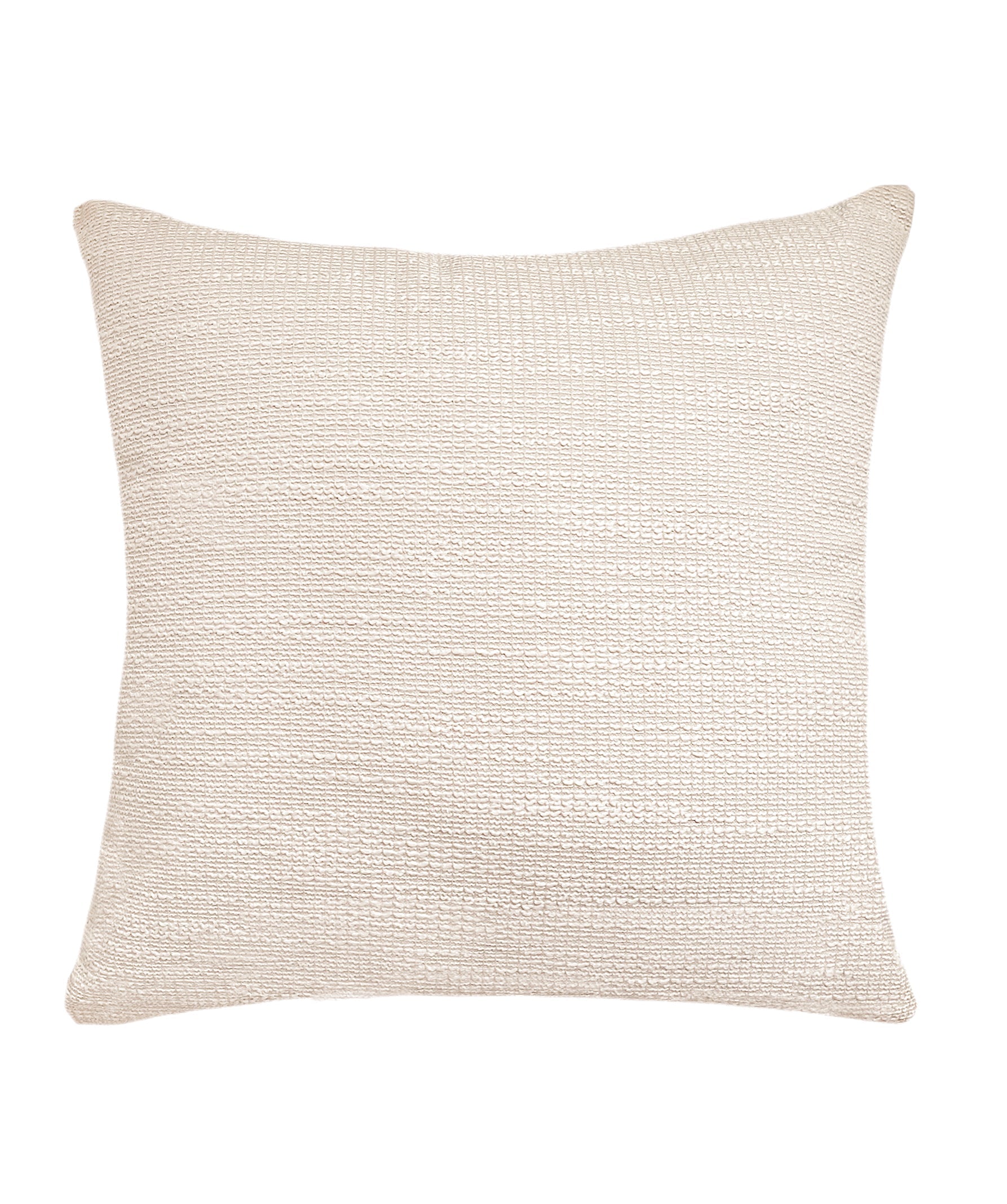 Natural Waves Beige Outdoor Pillow