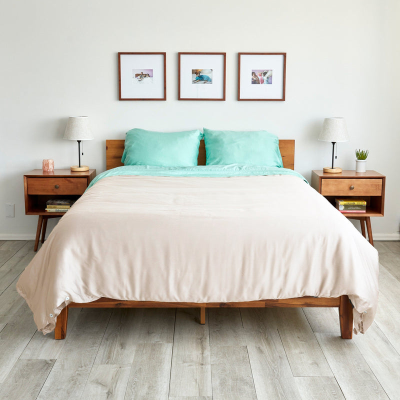 Eucalyptus Lyocell Duvet Cover by Sheets & Giggles