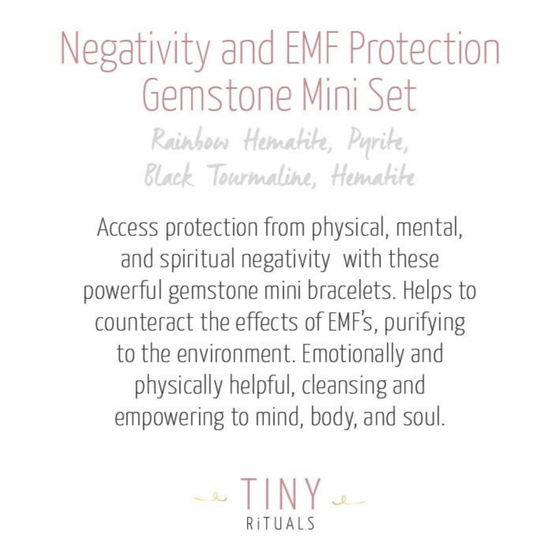 Protection from Negativity & EMF Pack by Tiny Rituals