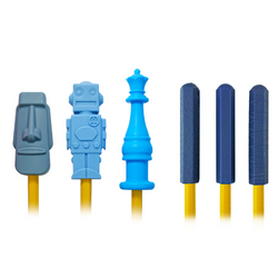 Silicone Chewable Pencil Topper Bundle by The Pencil Grip, Inc.