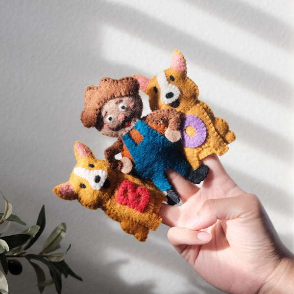 BINGO Nursery | Felt Finger Puppet Set by Play Planet