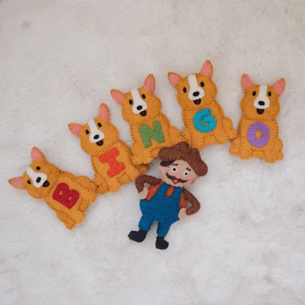 BINGO Nursery | Felt Finger Puppet Set by Play Planet