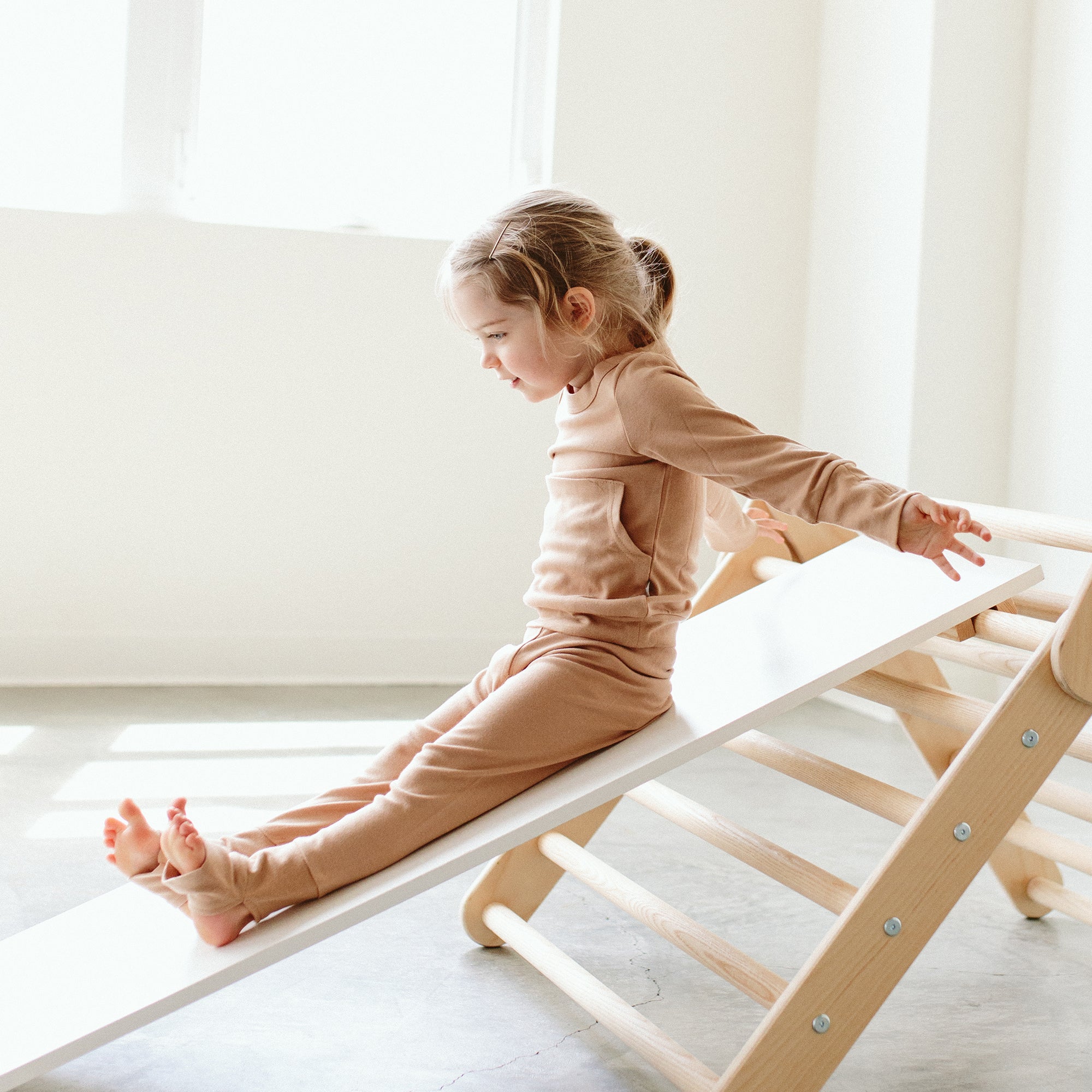 Toddler Jogger Set | Sandstone
