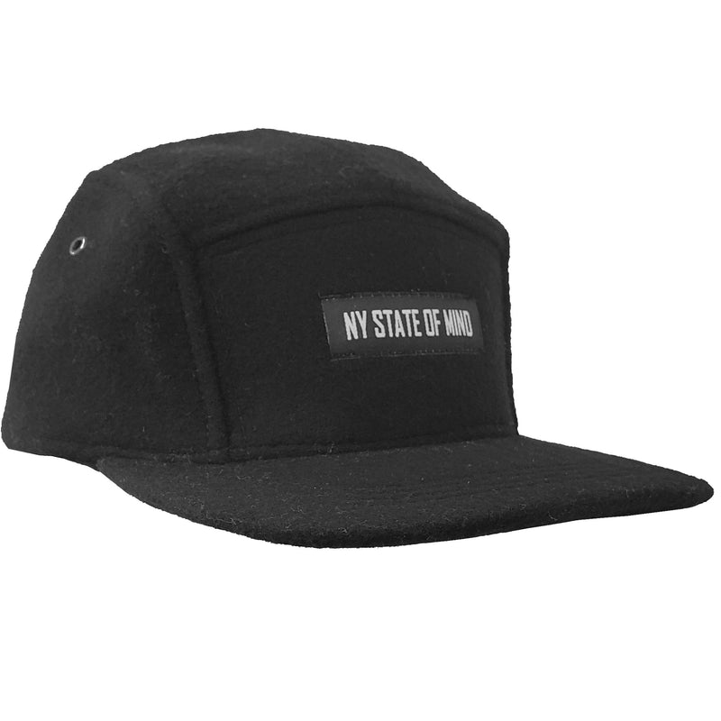 Melton Wool 5 Panel Hat by NY State of Mind®