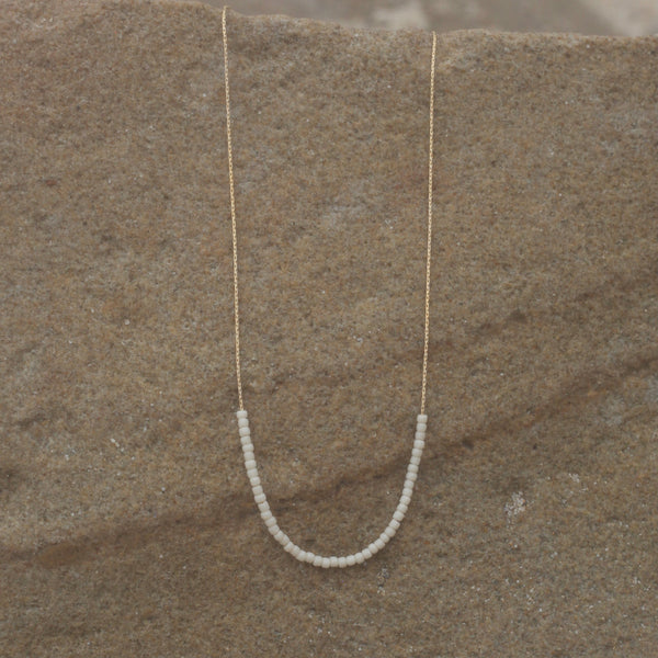 Delicate Beaded Necklace by Urth and Sea
