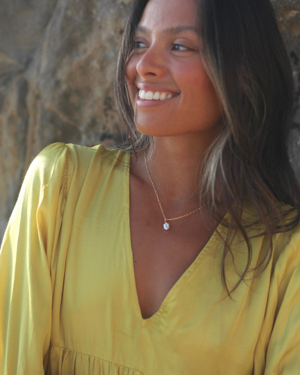 Keishi Pearl Necklace by Urth and Sea
