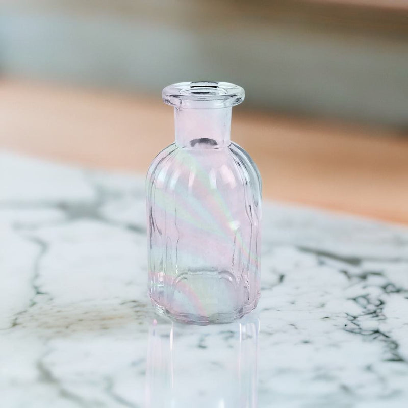 Iridescent Glass Mini Bud Vase by The Bullish Store