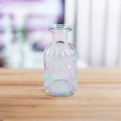 Iridescent Glass Mini Bud Vase by The Bullish Store