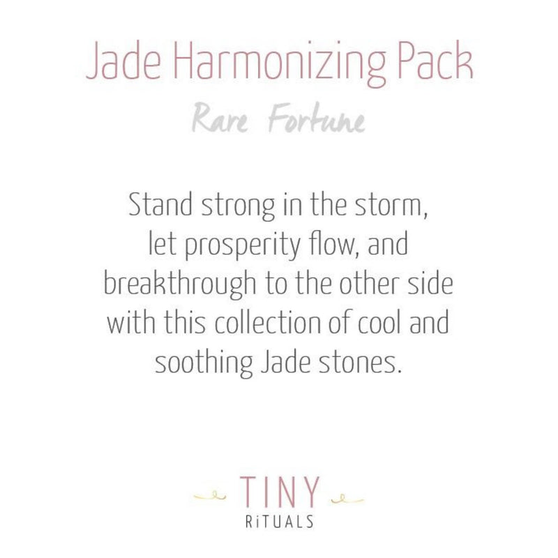 Harmonizing Jade Pack by Tiny Rituals