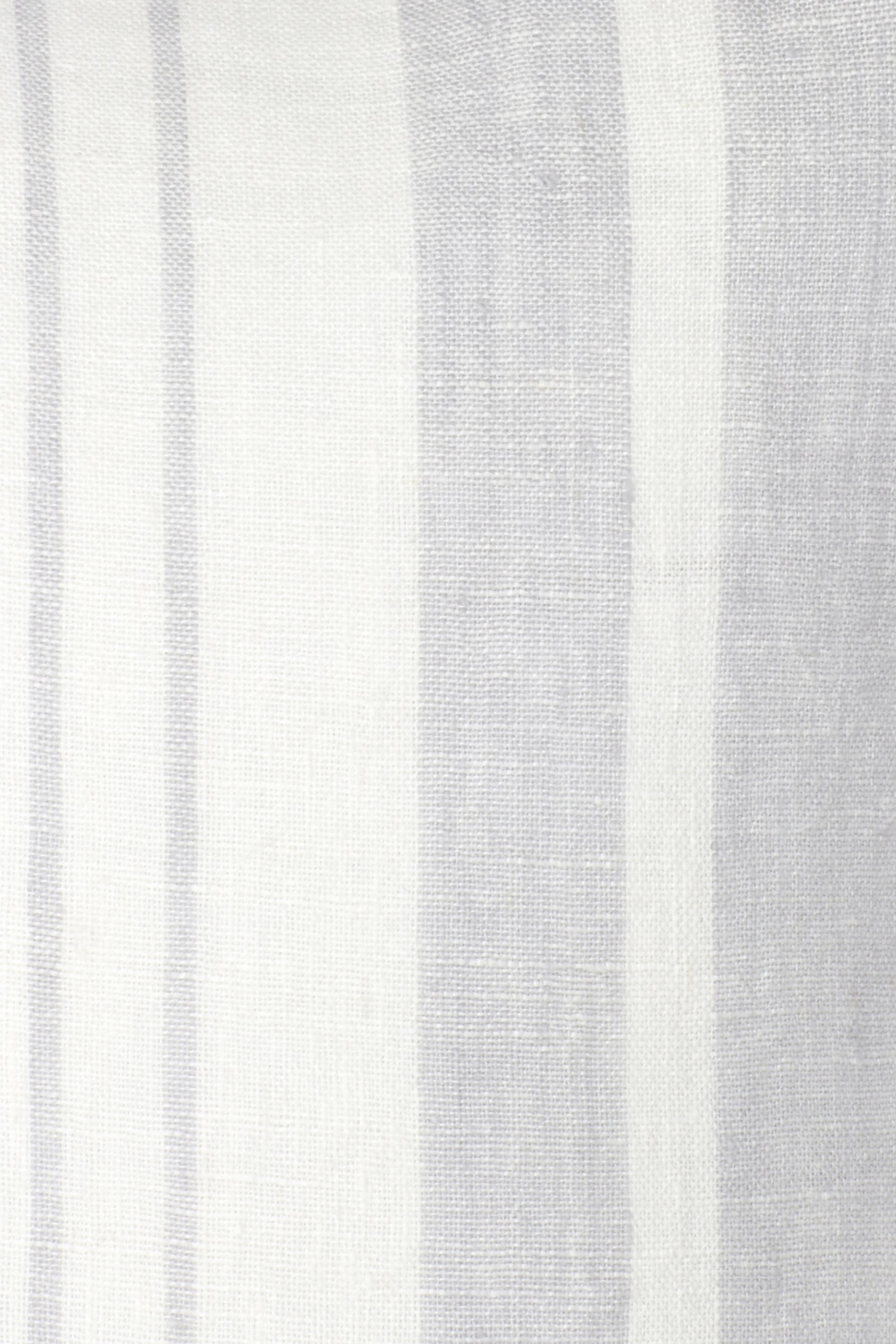 Light Grey Bold Stripes So Soft Linen Pillows