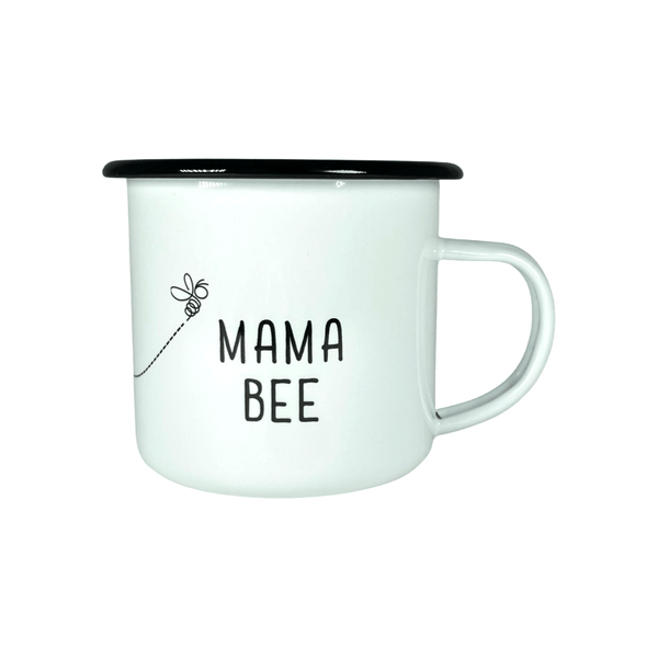 12oz Enamel Mama Bee Mug by Sister Bees