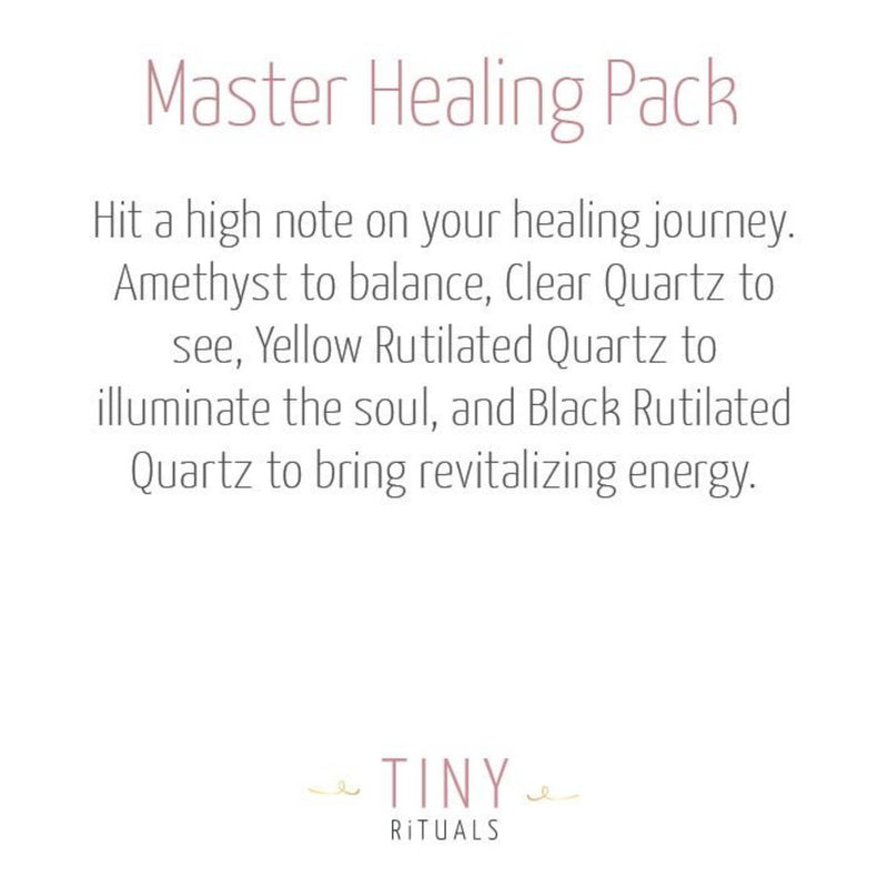 Master Healing Pack by Tiny Rituals