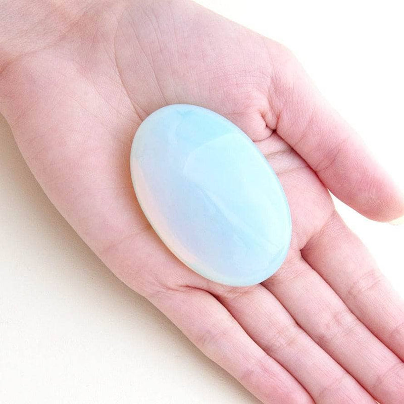 Opalite Palm Stone by Tiny Rituals
