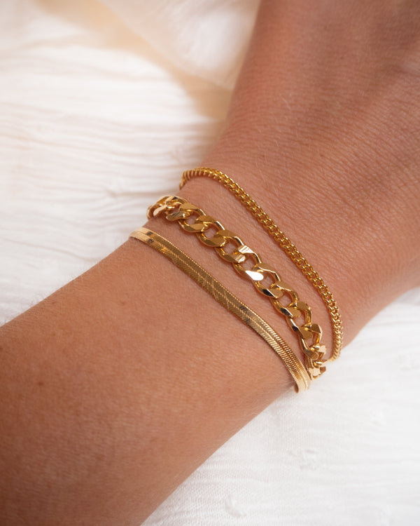Aline Chain Bracelet by Eight Five One Jewelry