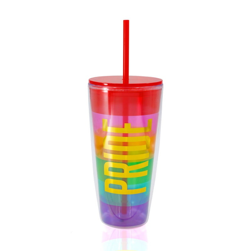 Pride LGBTQ Travel Tumbler | 22 oz | Double-Wall Acrylic by The Bullish Store