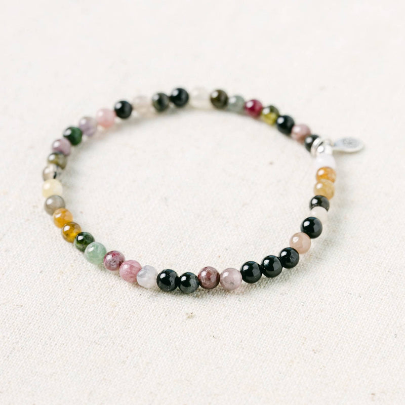Rainbow Tourmaline Energy Bracelet by Tiny Rituals