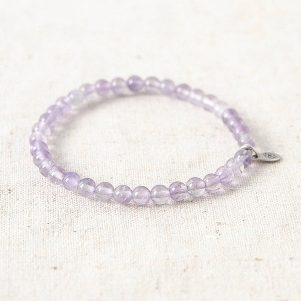 Lavender Amethyst Energy Bracelet by Tiny Rituals