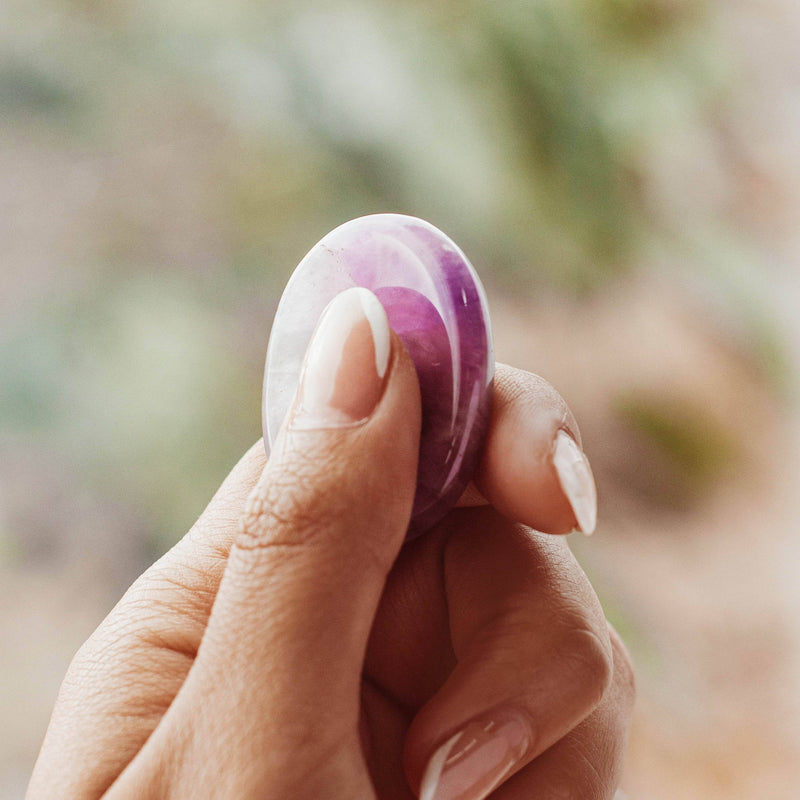 Amethyst Worry Stone by Tiny Rituals