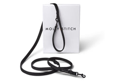 Soft Rock Adjustable Leash - Black by Molly And Stitch US