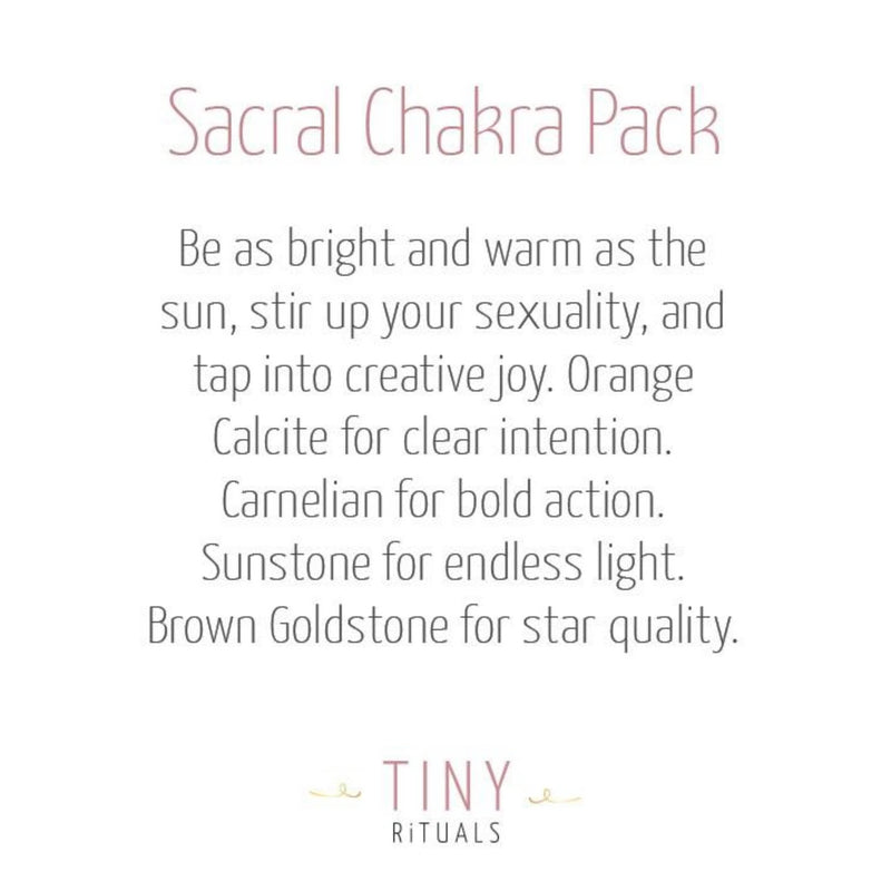 Sacral Chakra Pack by Tiny Rituals