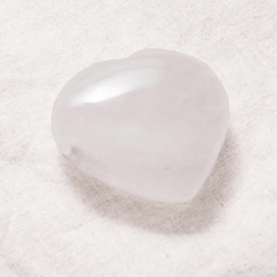 Crystal Quartz Heart by Tiny Rituals