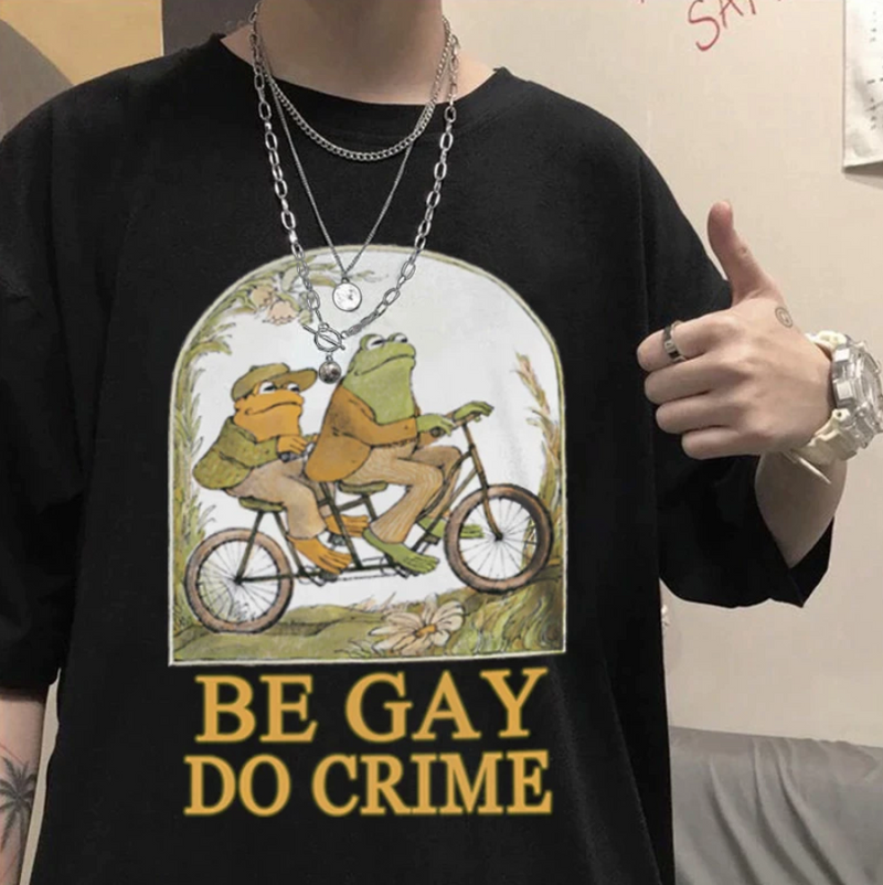 Be Gay Do Crime Tee by White Market