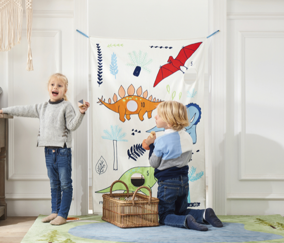 Dino Doorway Beanbag Toss by Wonder and Wise