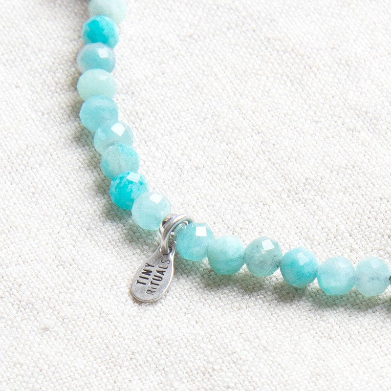 Amazonite Energy Anklet by Tiny Rituals