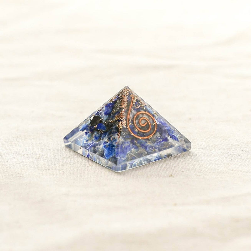Mini Gemstone Orgone Pyramid by Tiny Rituals