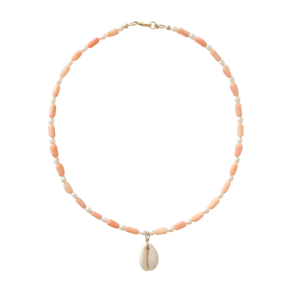 Coral Necklace by Urth and Sea