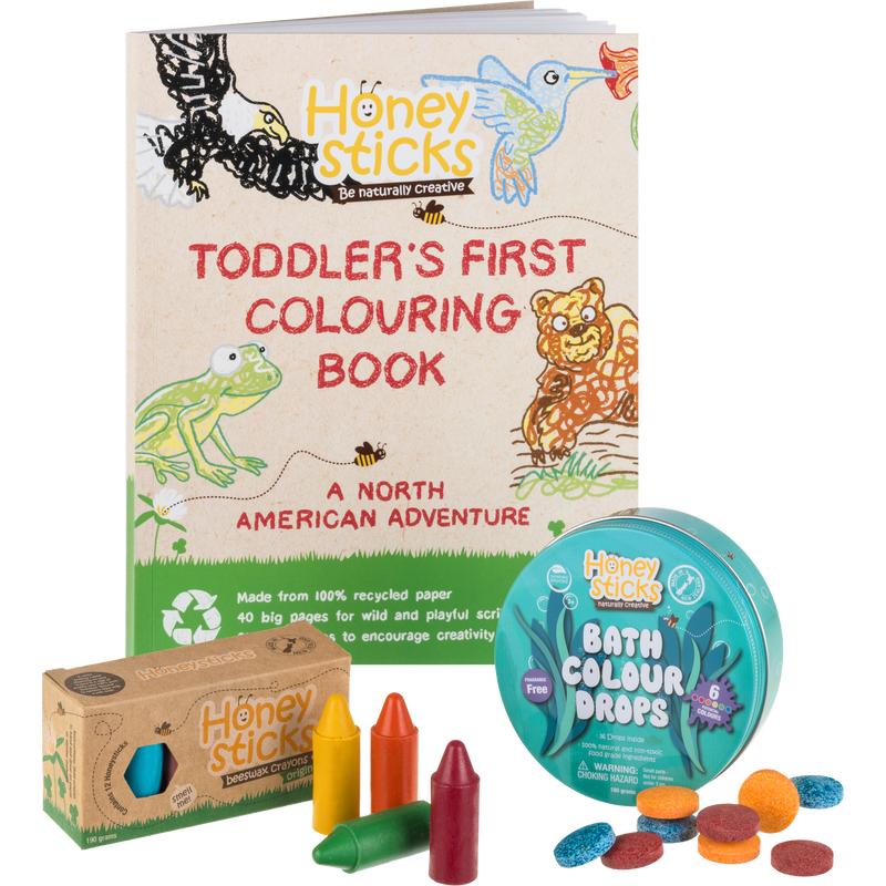 From Land to Sea Coloring Set by Honeysticks USA